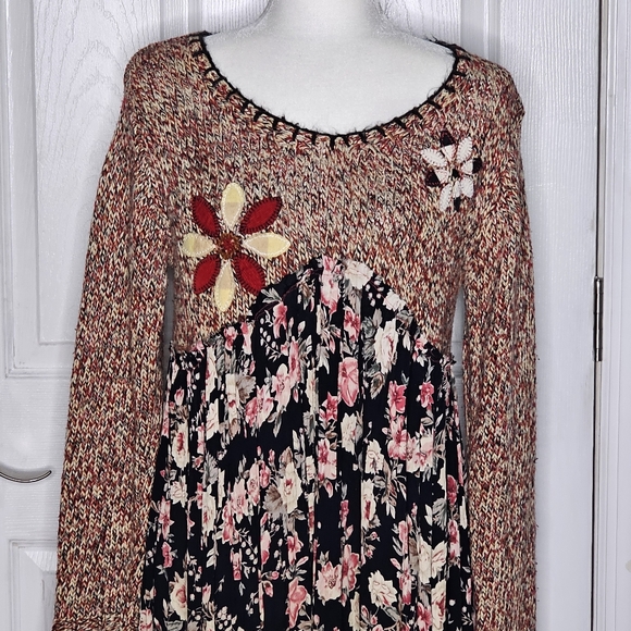 Handmade Upcycled Boho Dress Small-Medium - Picture 3 of 9